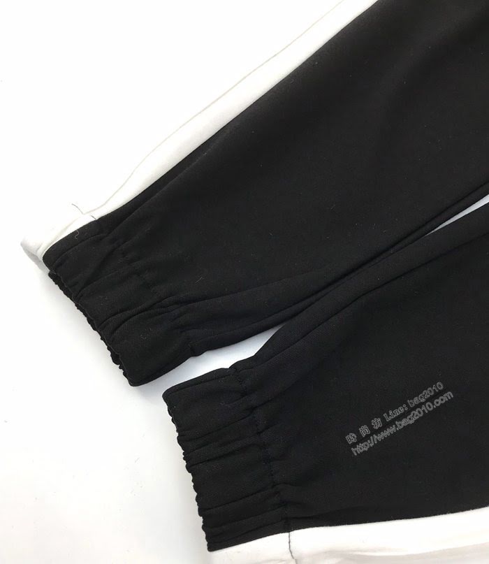 welldone男裝 2020秋冬新款側邊撞色印花衛褲  ydi3504